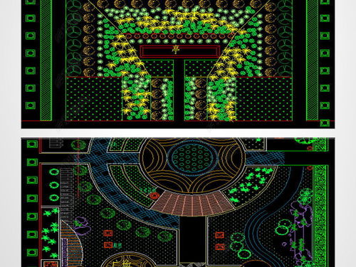 工廠辦公樓綠化CAD平面圖 設(shè)計與3D效果圖下載指南